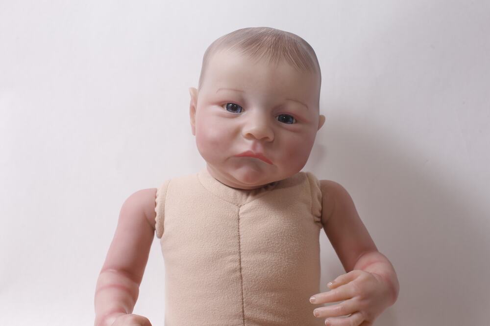 Painted Vintage Reborn Baby Doll with Soft Body Lifelike Realistic ~ 260718-GW